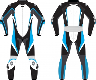 Leather Motorbike Motorcyle Suit 